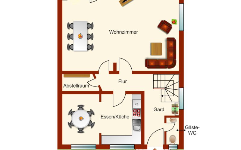 Grundriss Erdgeschoss