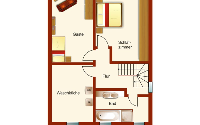 Grundriss Obergeschoss
