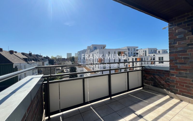 Ausblick Balkon