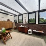 geschlossene Dachterrasse OG