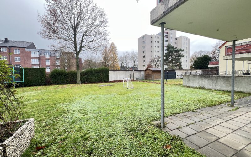 Blick in den Gemeinschaftsgarten