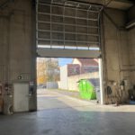 Sektionaltor mit Glaselementen