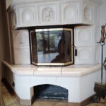 Kamin im Wohnzimmer EG