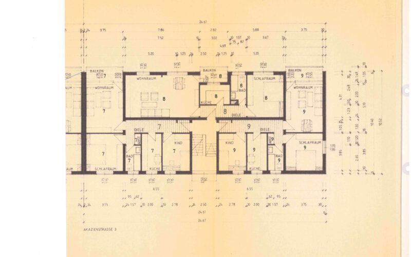 Grundriss Wohnung 8