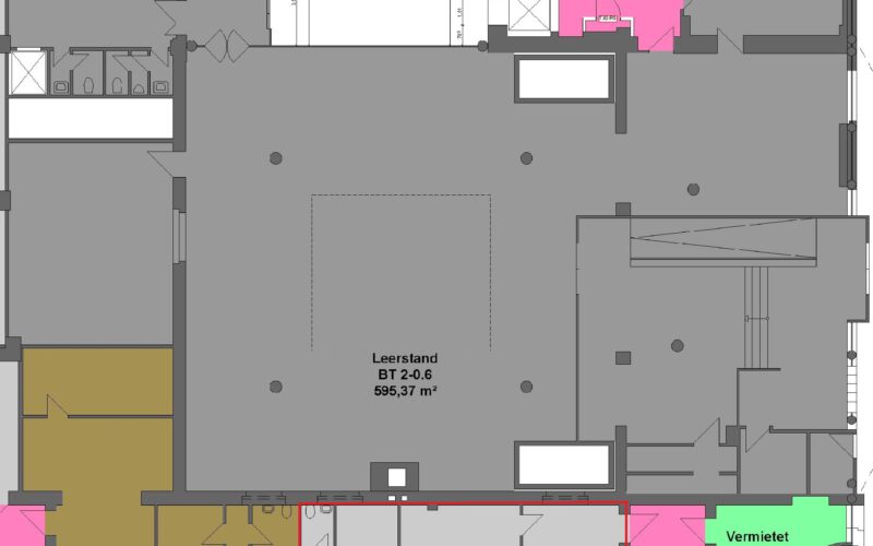 Grundriss Geschäftsfläche