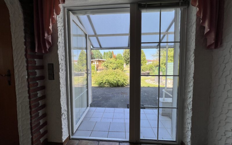 Zutritt Terrasse