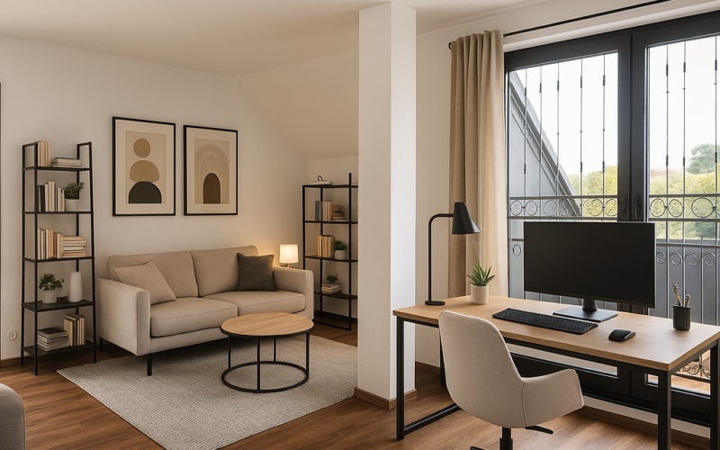 Einrichtungsvorschlag Arbeitszimmer