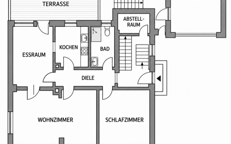 Grundriss Erdgeschoss