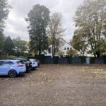 hauseigener Parkplatz