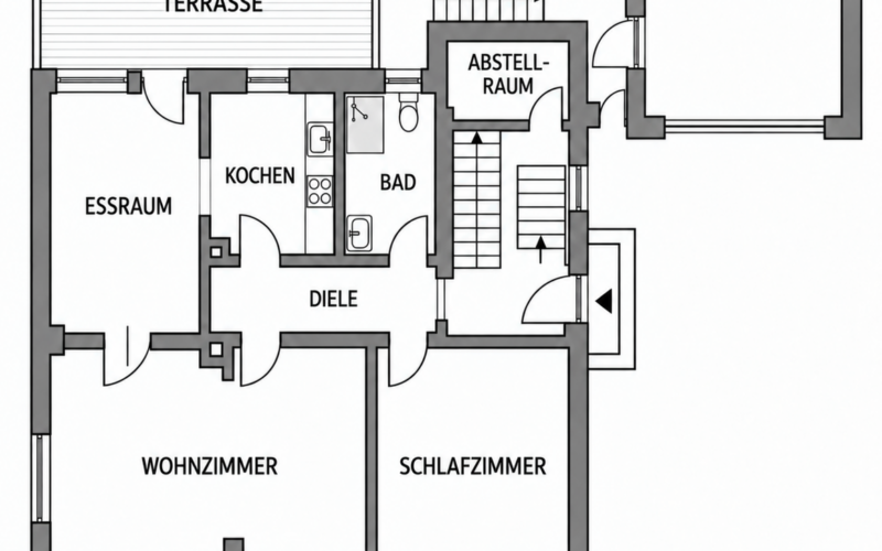 Grundriss Erdgeschoss